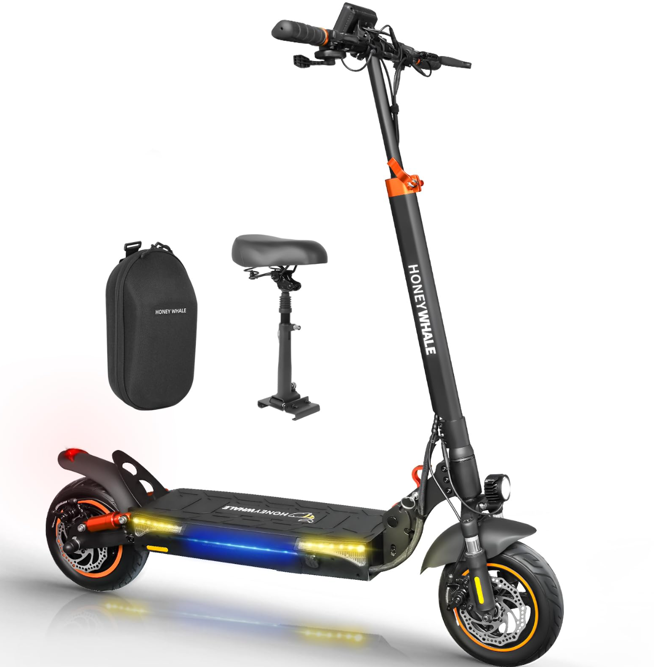 Patinete elétrico melhor custo beneficio 5 HONEYWHALE T4A Patinete Elétrico Adulto (motor 750W pico, bateria 48V 10Ah)